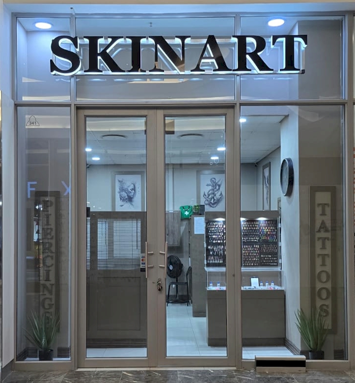 Skinart Pavilion tatoeëerstudio in Durban